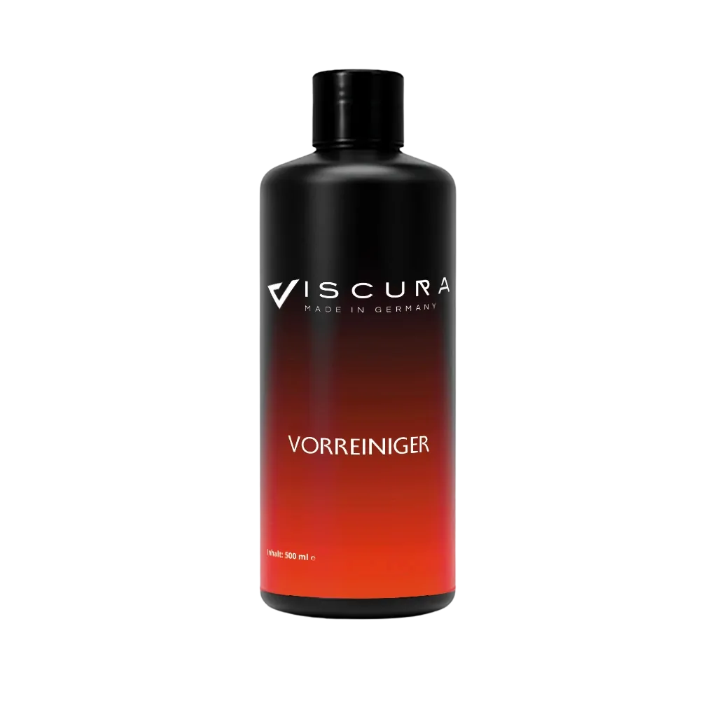 VISCURA Vorreiniger 500ml Flasche für professionelle Autopflege und gründliche Fahrzeugvorbereitung.