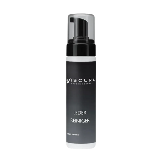 VISCURA Lederreiniger 200 ml zur sanften Reinigung von Leder und Mikrofaser im Fahrzeuginterieur.