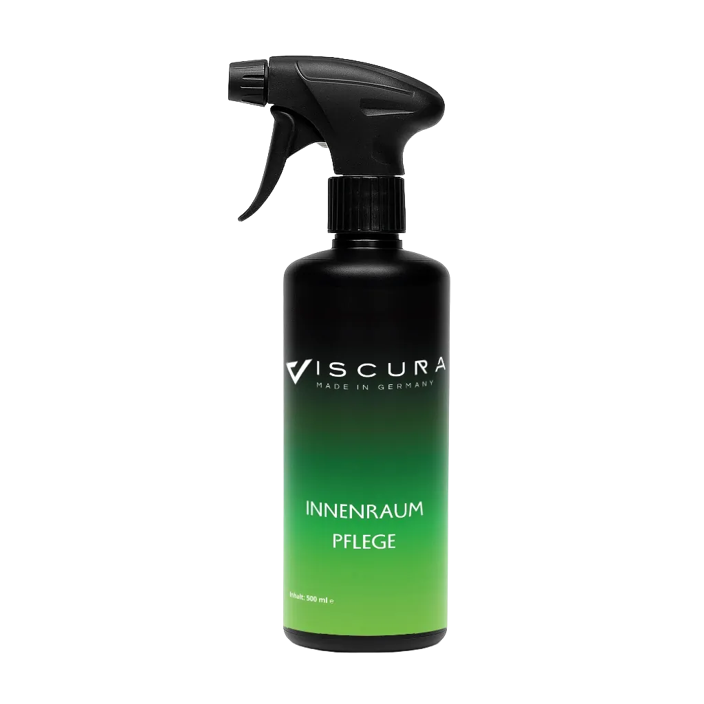 VISCURA Innenraumpflege Spray für schonende Reinigung und Schutz von Fahrzeuginnenräumen.