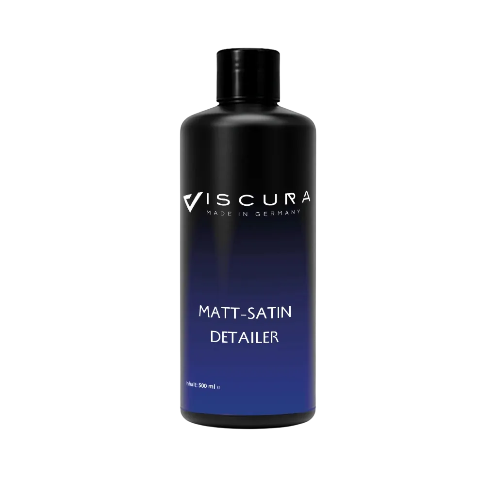 VISCURA Matt-Satin Detailer 500ml bottle for optimal care of matte finishes and films.